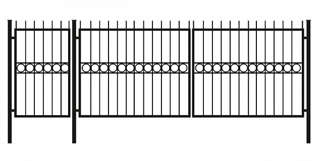 Ворота и калитка  ВМ-15
