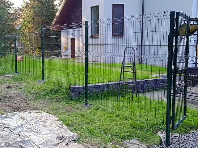 3Д Забор для постоянных заказчиков Киссолово готов !